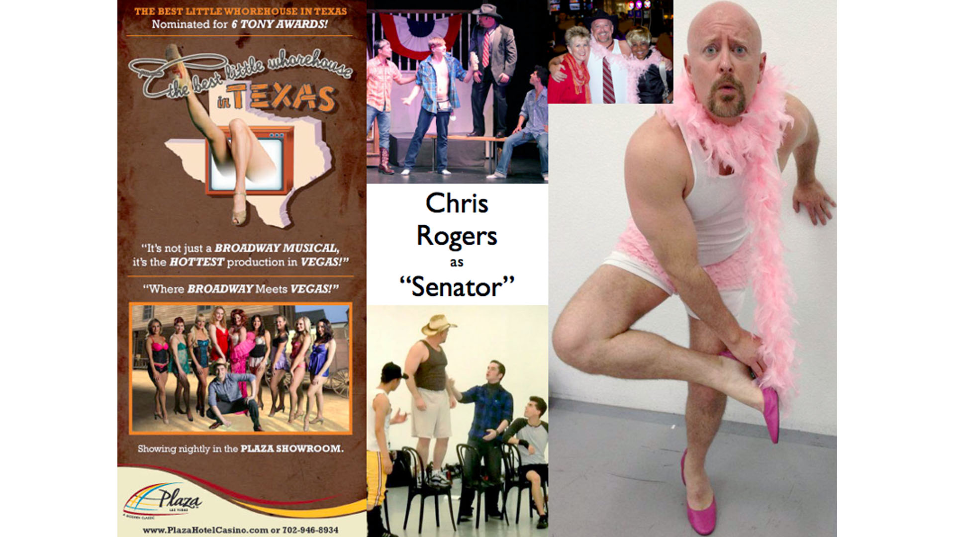 Best Little Whorehouse in Texas - Principal - Senator - Chris Rogers The  Actor